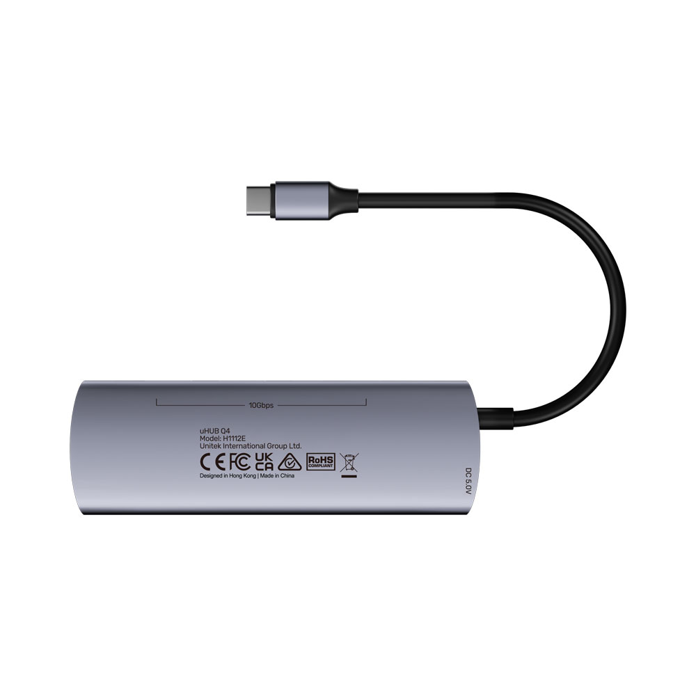 UNITEK H1112E UHUB Q4 | 4-PORT USB TYPE-C 10GBPS HUB - Image 3