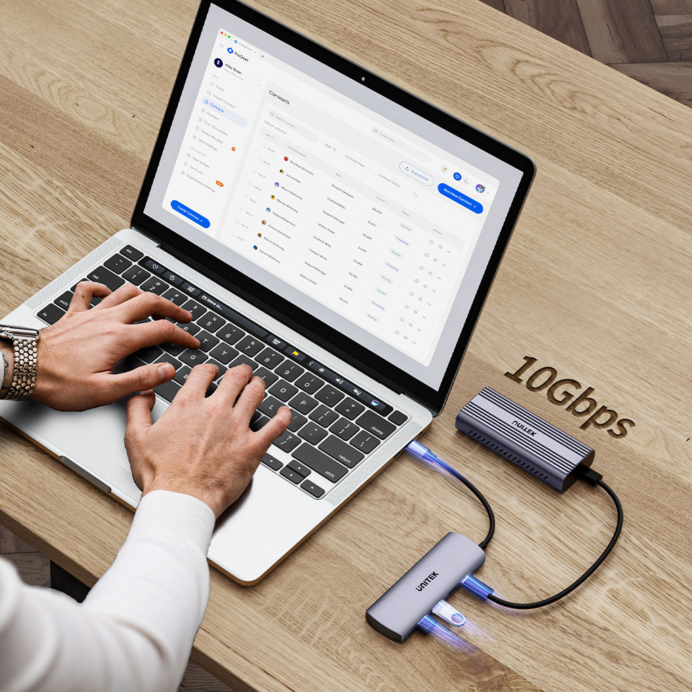 UNITEK H1112E UHUB Q4 | 4-PORT USB TYPE-C 10GBPS HUB - Image 7