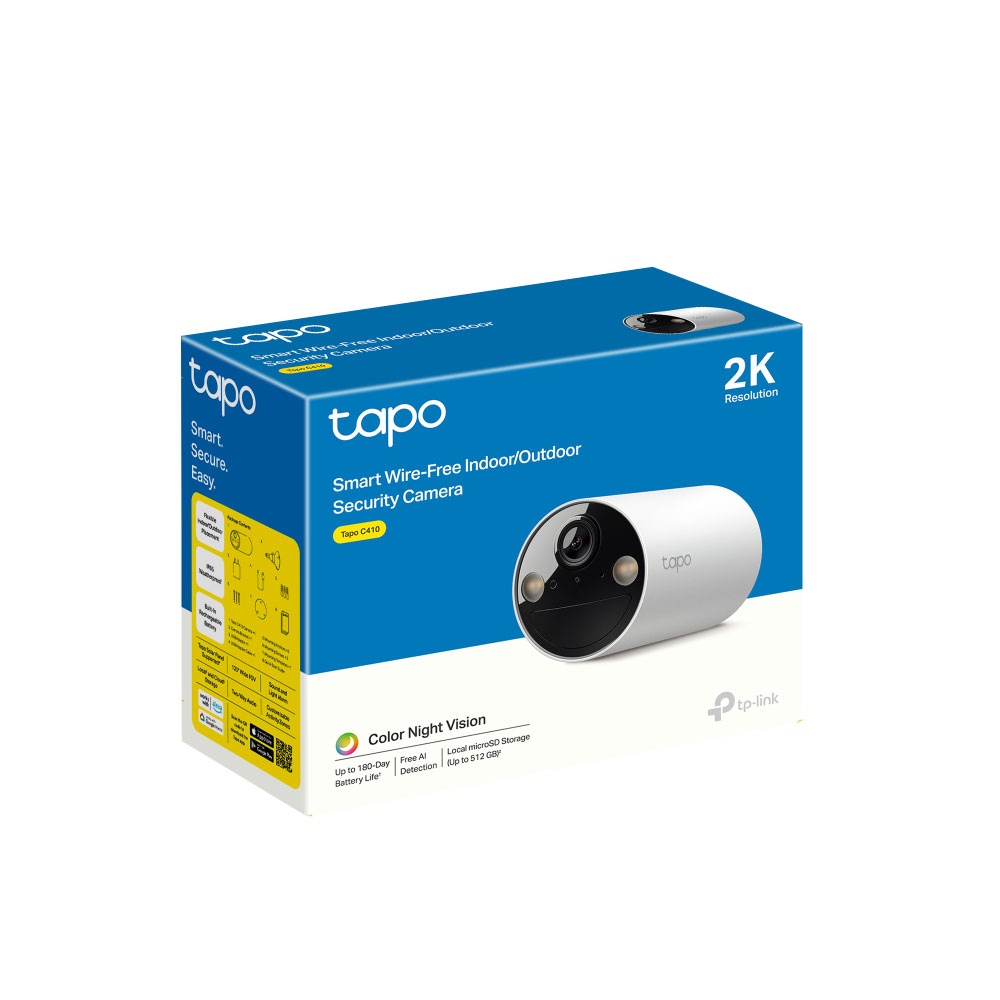 TP-LINK TAPO C410 | 3MP SMART WIRE-FREE INDOOR/OUTDOOR SECURITY CAMERA - Image 4