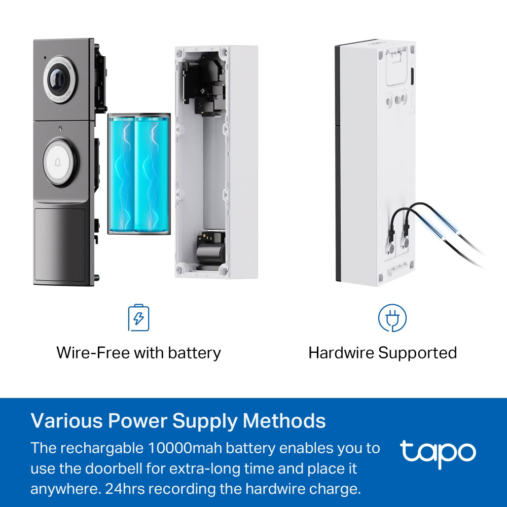 TP-LINK TAPO D235 | 5MP VIDEO DOORBELL CAMERA - Image 5
