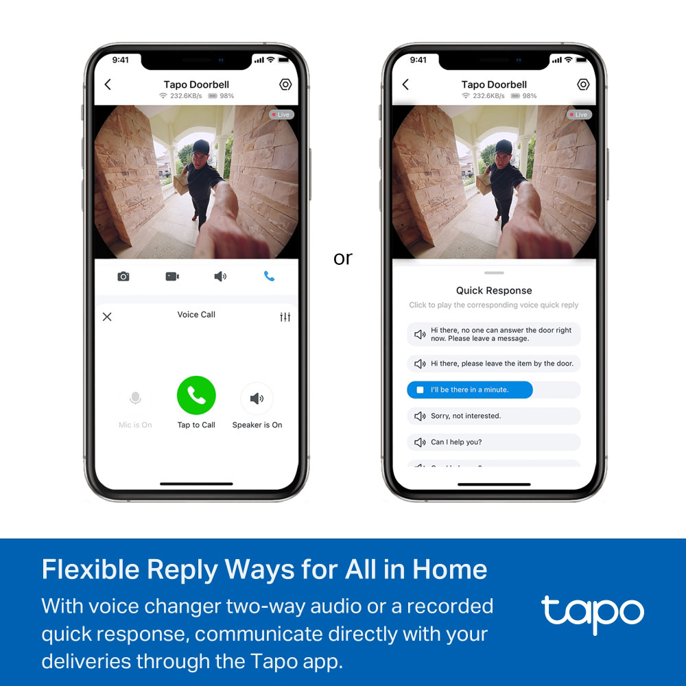 TP-LINK TAPO D235 | 5MP VIDEO DOORBELL CAMERA - Image 7