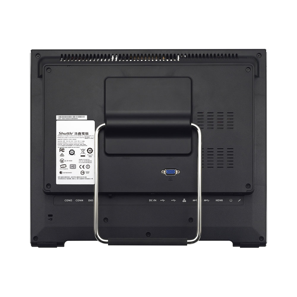 SHUTTLE XPC X50V8 | ALL-IN-ONE BAREBONE PC WITH INTEL CELERON 5205U CPU FOR POS, POI, KIOSK APPLICATIONS - Image 4