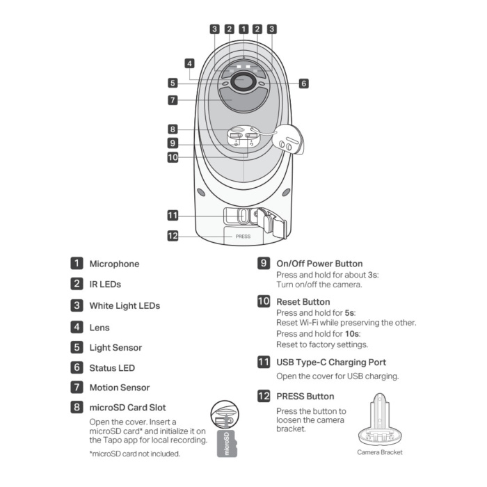 C660 TP-LINK TAPO C660 KIT | 4K 8MP SOLAR-POWERED PAN/TILT SECURITY CAMERA ...