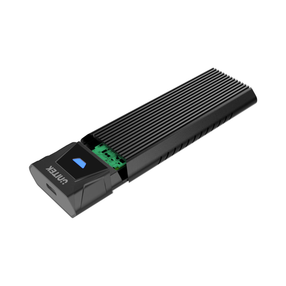 UNITEK SOLIDFORCE S1203ABK | USB3.1 GEN2 10GBPS TYPE-C TO M.2 PCIE/NVME SSD ENCLOSURE - Image 2