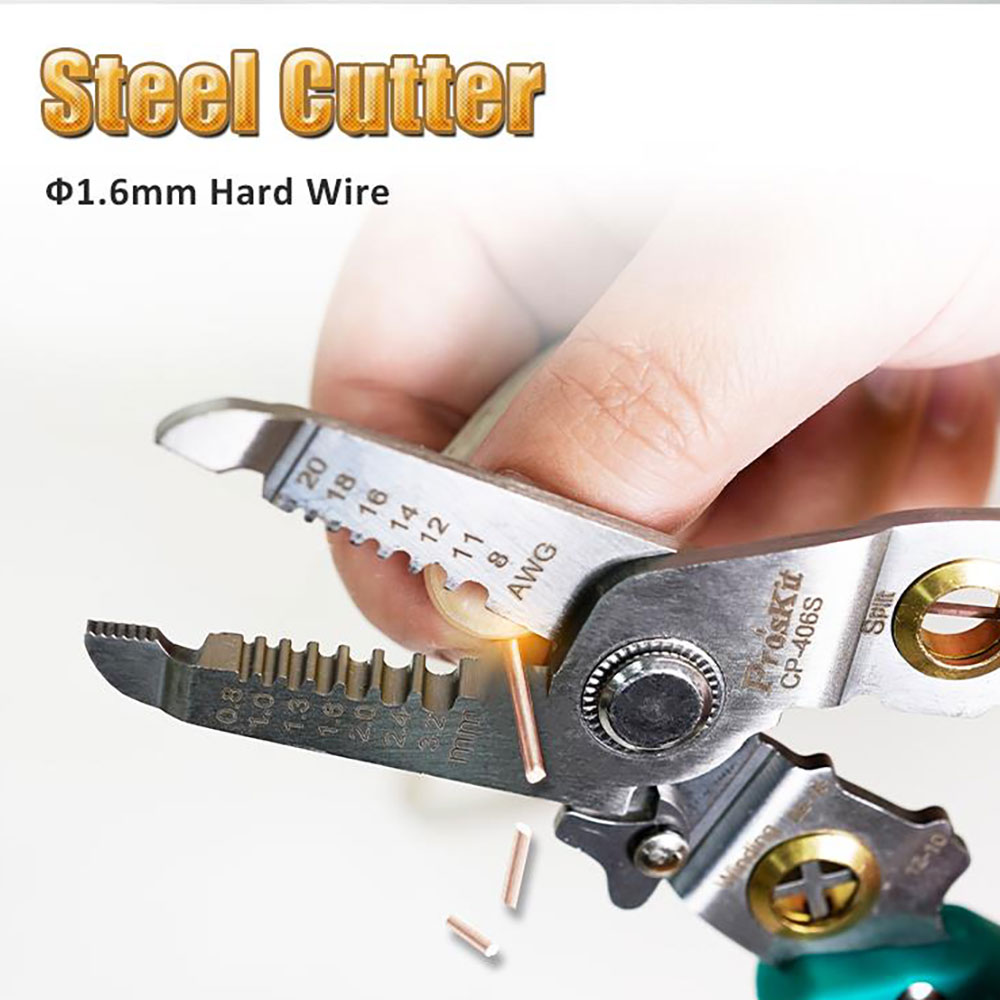 PROSKIT CP-406S | MULTI-FUNCTION WIRE STRIPPER - Image 6