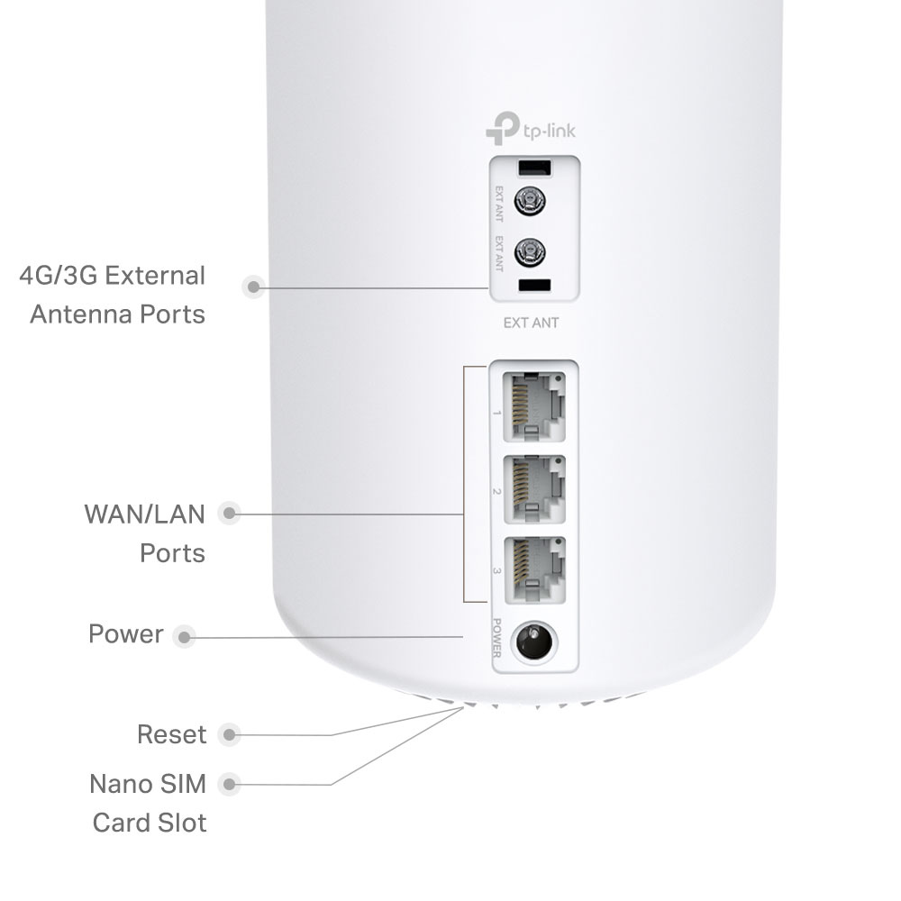 TP-LINK DECO X10-4G | 4G+ AX1500 WHOLE-HOME MESH WI-FI 6 GATEWAY - Image 4
