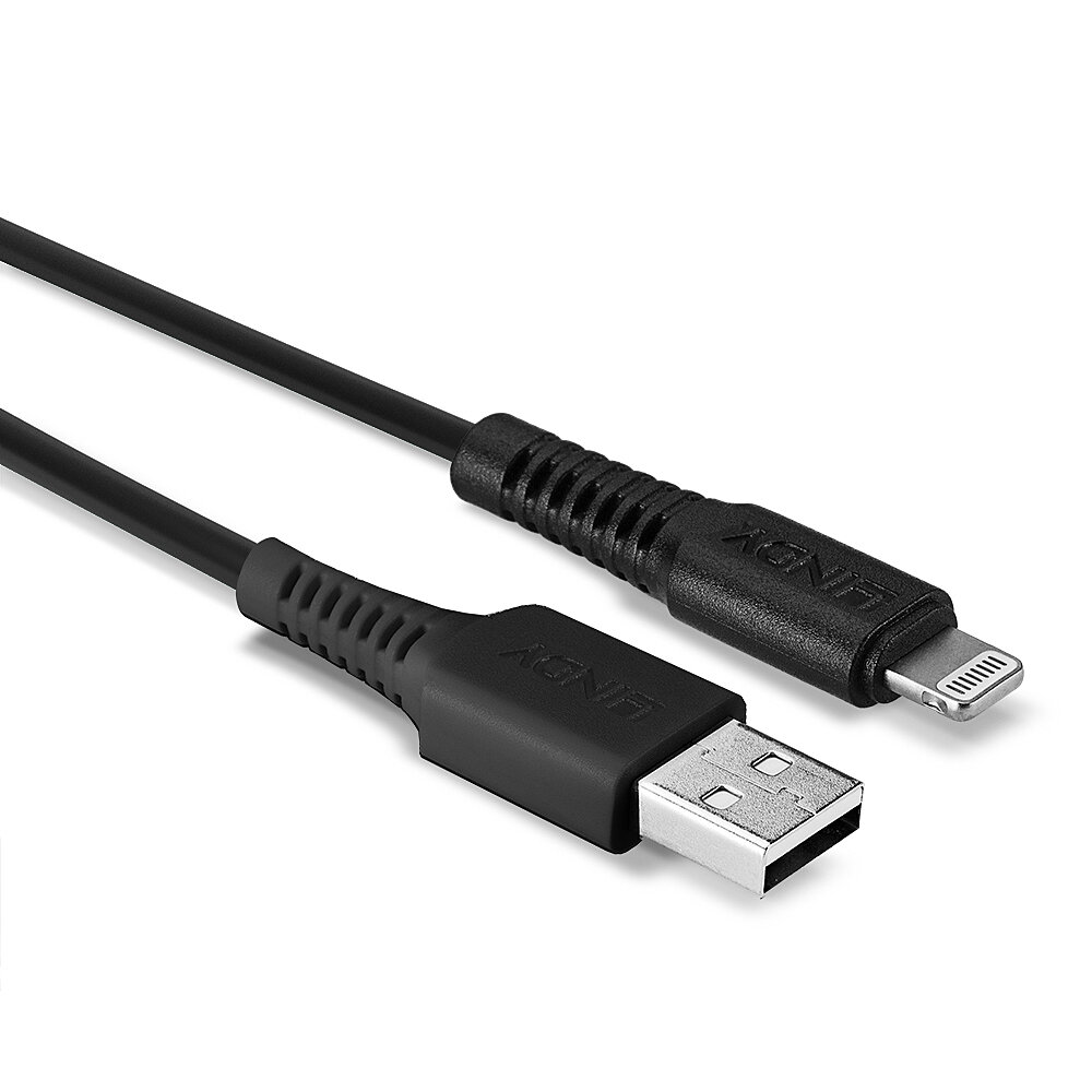 LINDY 31322 | 3M USB2.0 TYPE-A TO LIGHTNING CABLE - Image 2