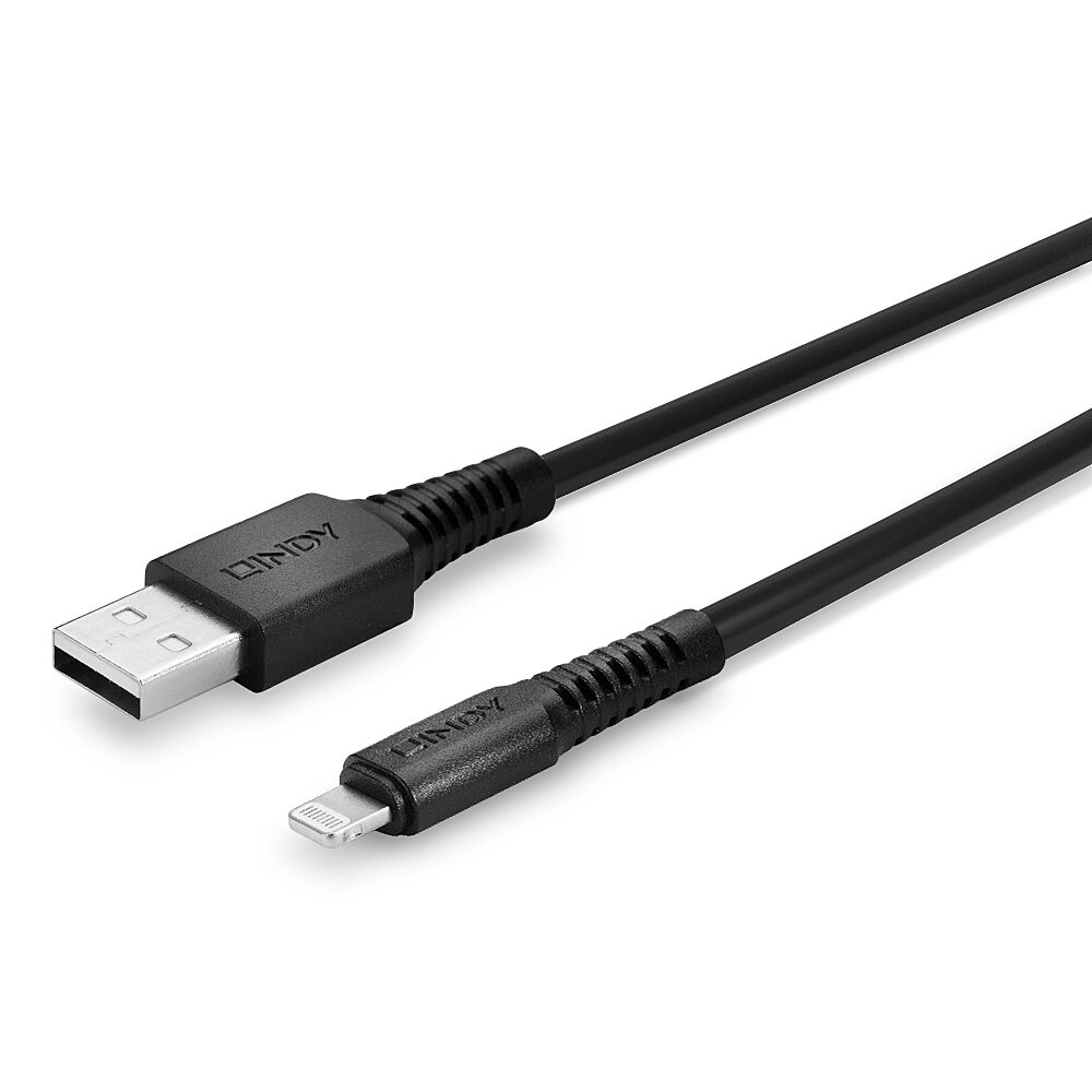 LINDY 31322 | 3M USB2.0 TYPE-A TO LIGHTNING CABLE - Image 4
