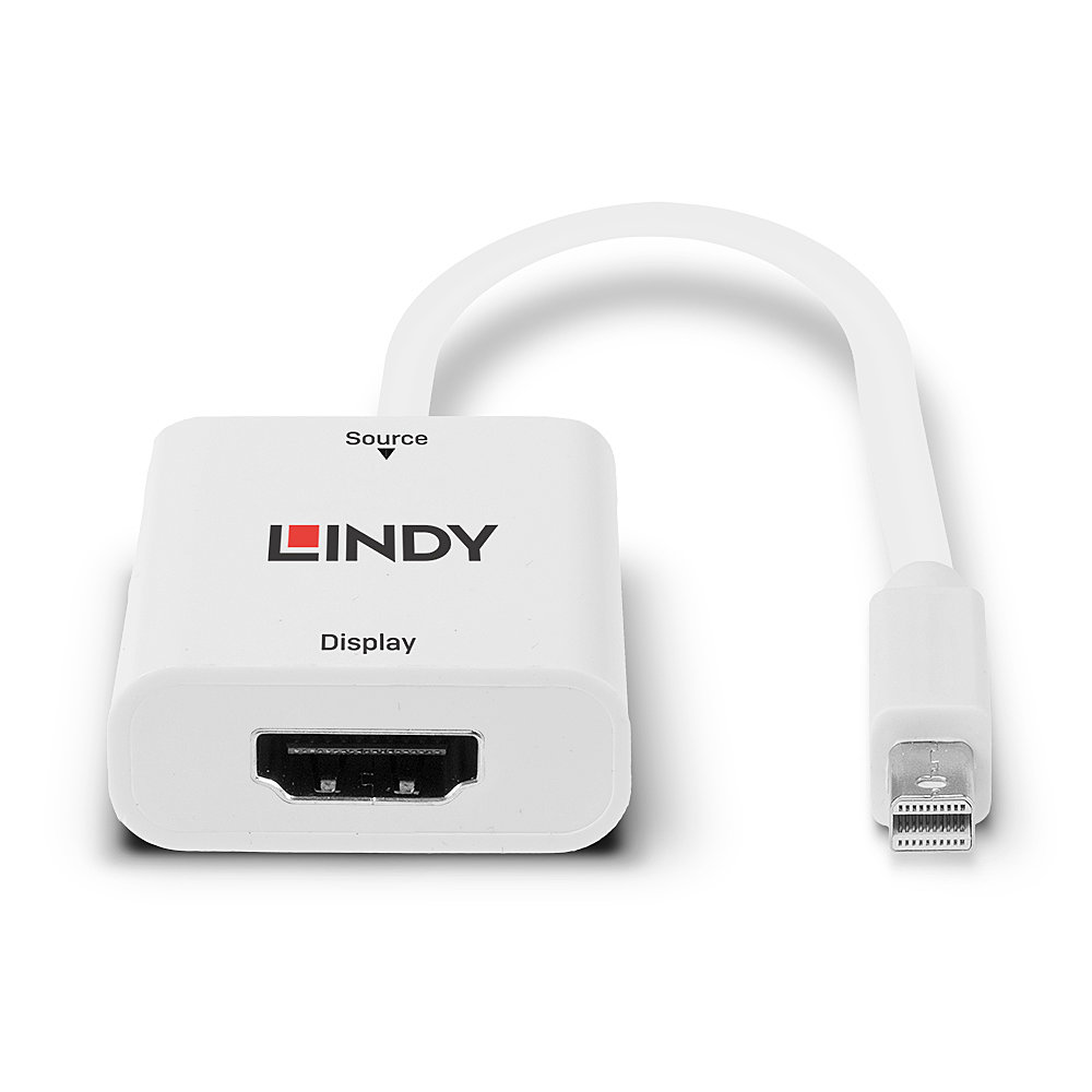LINDY 41069 | MINI DISPLAYPORT 1.2 TO HDMI 4K @60HZ ACTIVE ADAPTER - Image 3