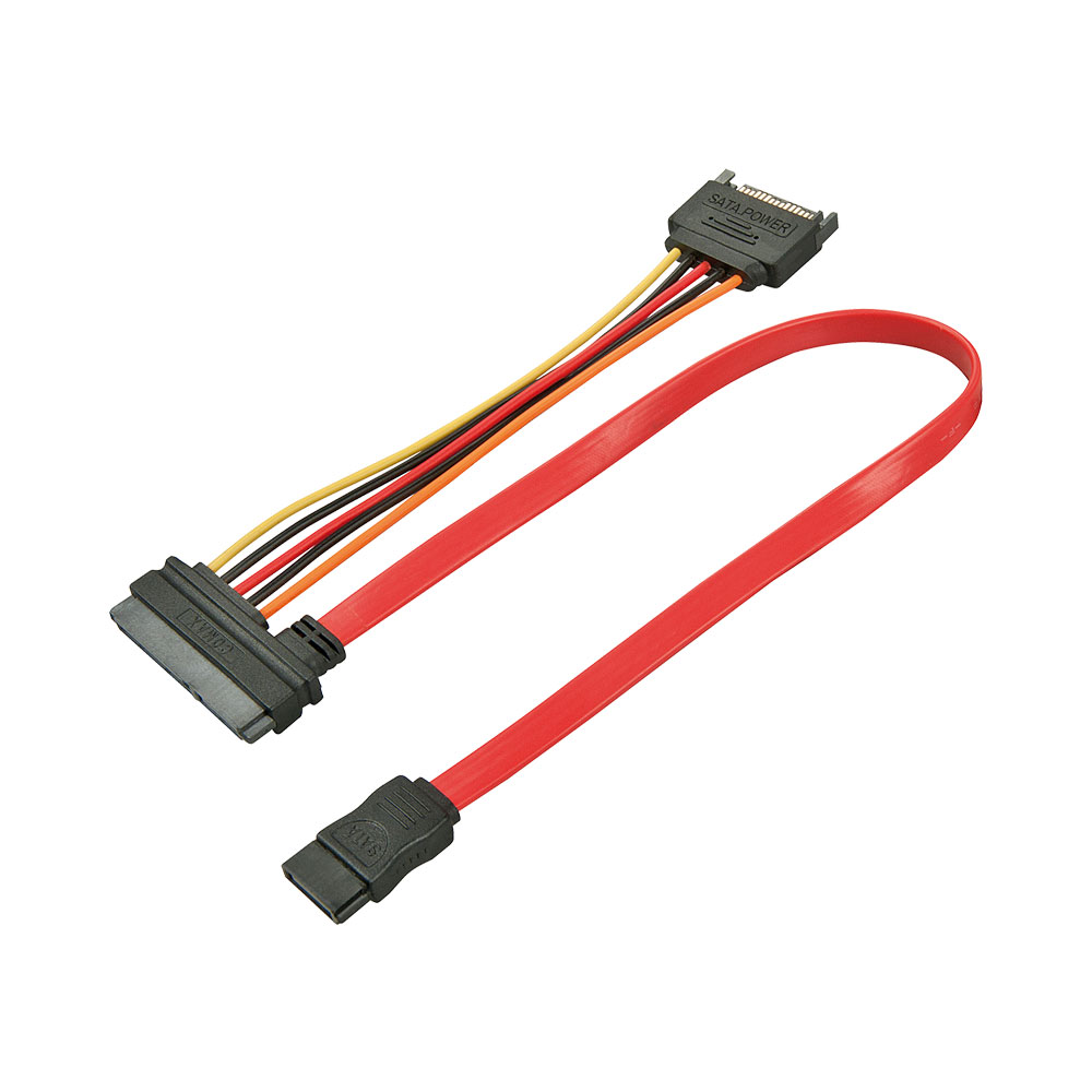 LINDY 33383 | 0.3M INTERNAL SATA COMBO CABLE