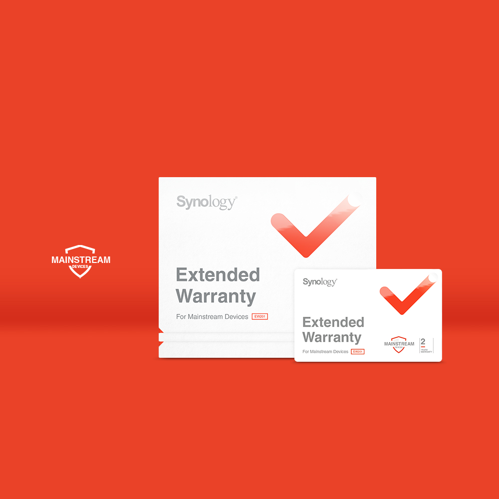 SYNOLOGY EXTENDED WARRANTY FOR MAINSTREAM AND HIGH-END DEVICES - VIRTUAL LICENSE