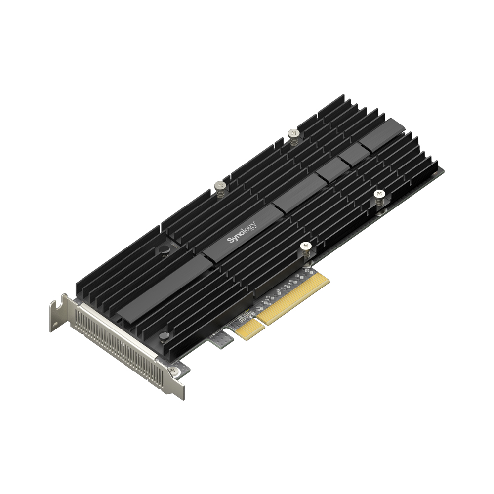SYNOLOGY M2D20 | DUAL-SLOT M.2 NVME SSD ADAPTER CARD FOR CACHE ACCELERATION