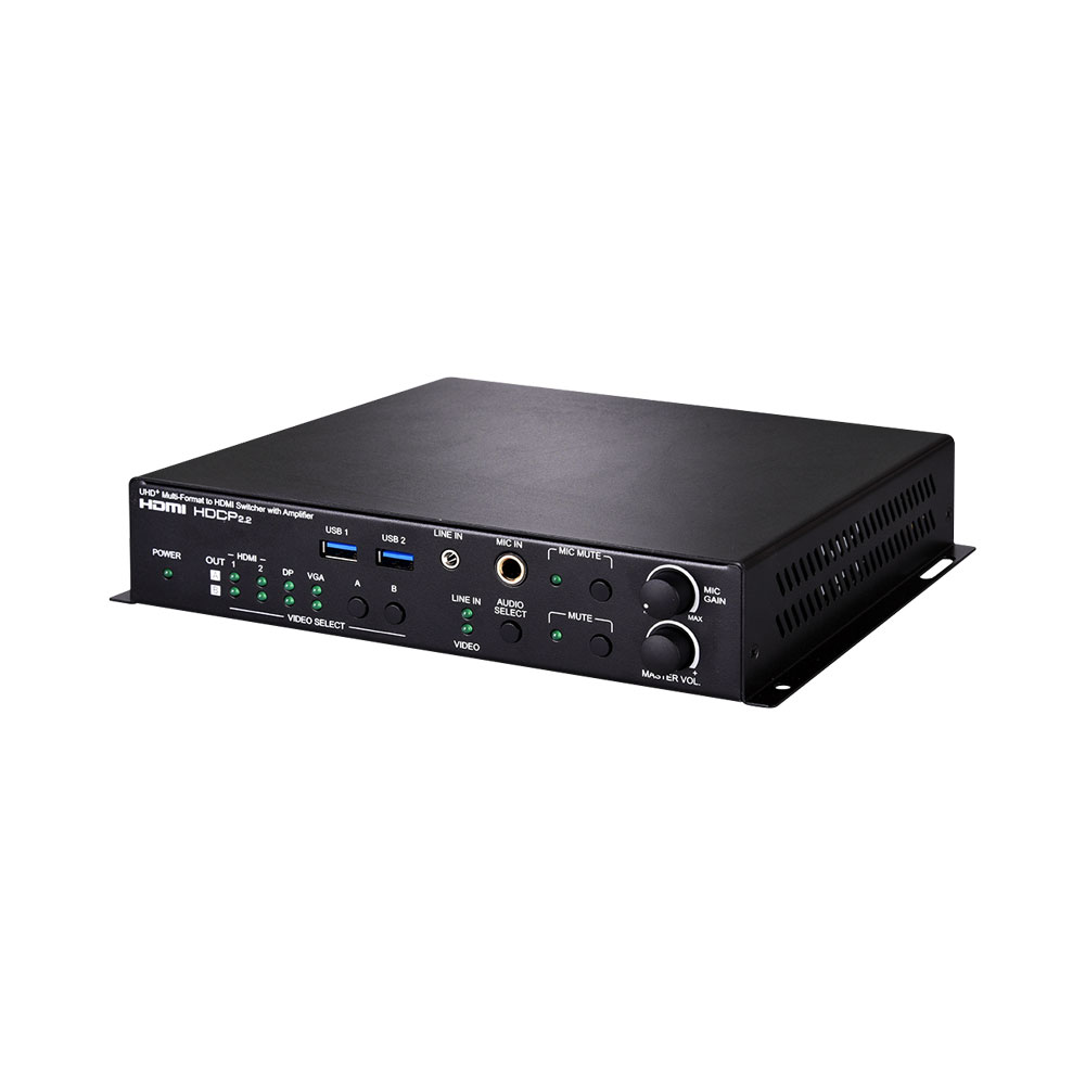 CYP CPLUS-V2030 | 4K MULTI-FORMAT TO HDMI SWITCH WITH AMPLIFIER