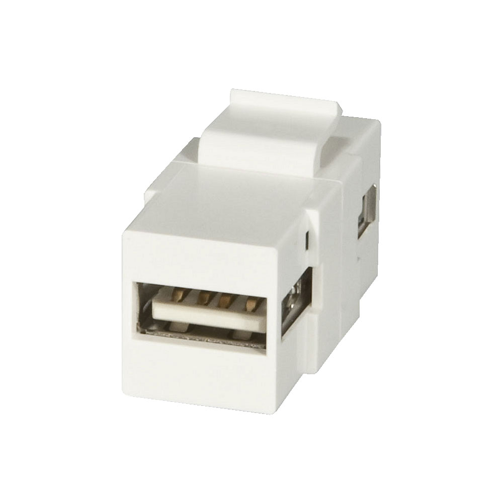 LINDY 60553 | USB TYPE-A TO TYPE-A SNAP-IN KEYSTONE