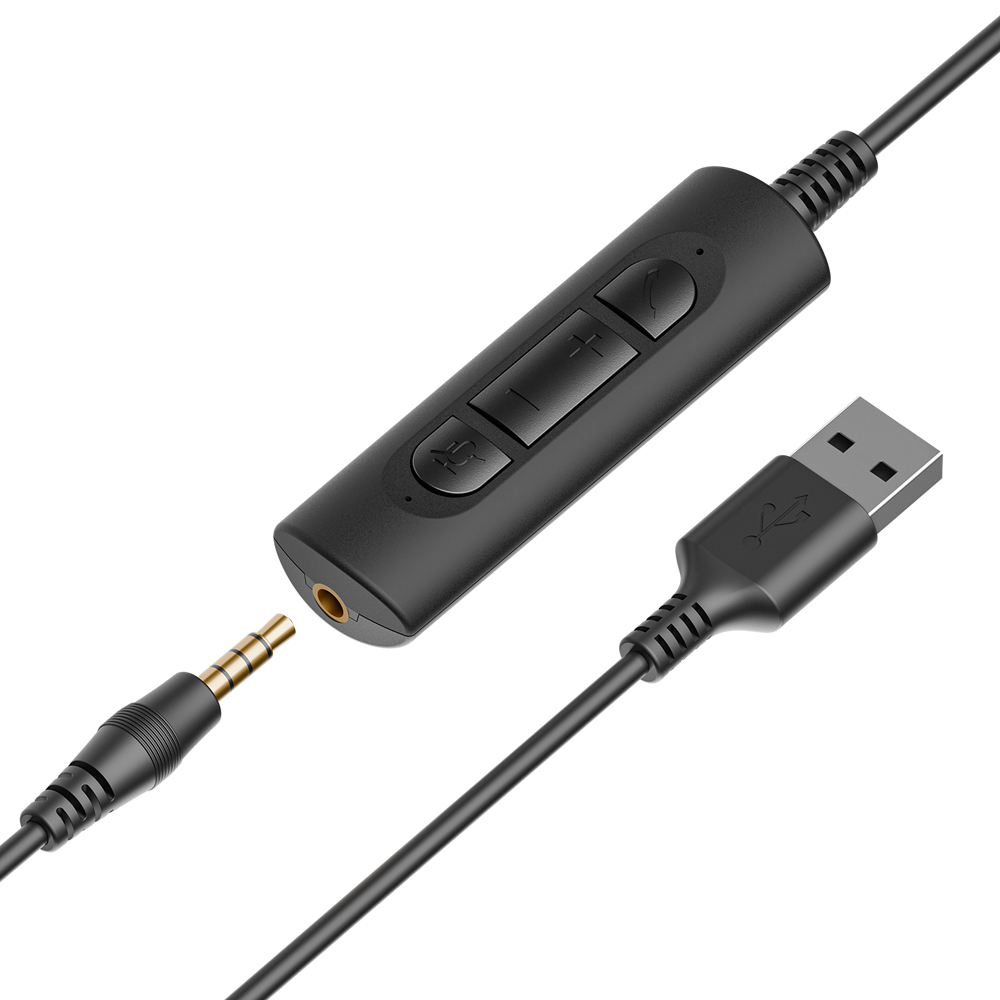 AXTEL AXH-ONEUCD-35 | ONE UC35 STEREO USB TYPE-A WIRED HEADSET - Image 5