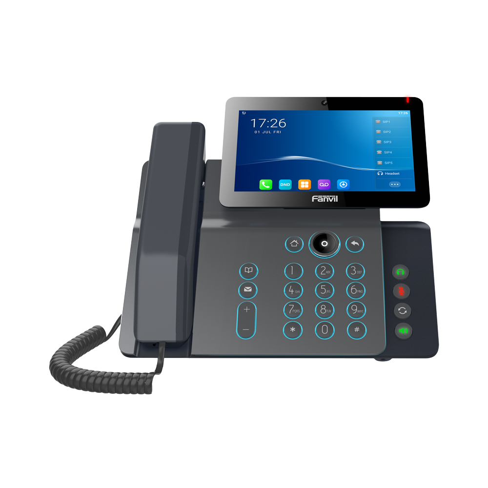 FANVIL V67 | FLAGSHIP SMART ANDROID 5MP VIDEO PHONE WITH 7-INCH ADJUSTABLE COLOUR TOUCH SCREEN, RGB KEYPAD, WI-FI, BLUETOOTH, GIGABIT AND POE SUPPORT - Image 2