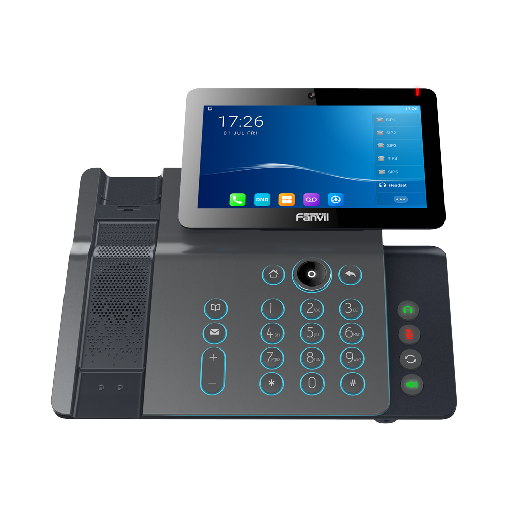 FANVIL V67 | FLAGSHIP SMART ANDROID 5MP VIDEO PHONE WITH 7-INCH ADJUSTABLE COLOUR TOUCH SCREEN, RGB KEYPAD, WI-FI, BLUETOOTH, GIGABIT AND POE SUPPORT - Image 3