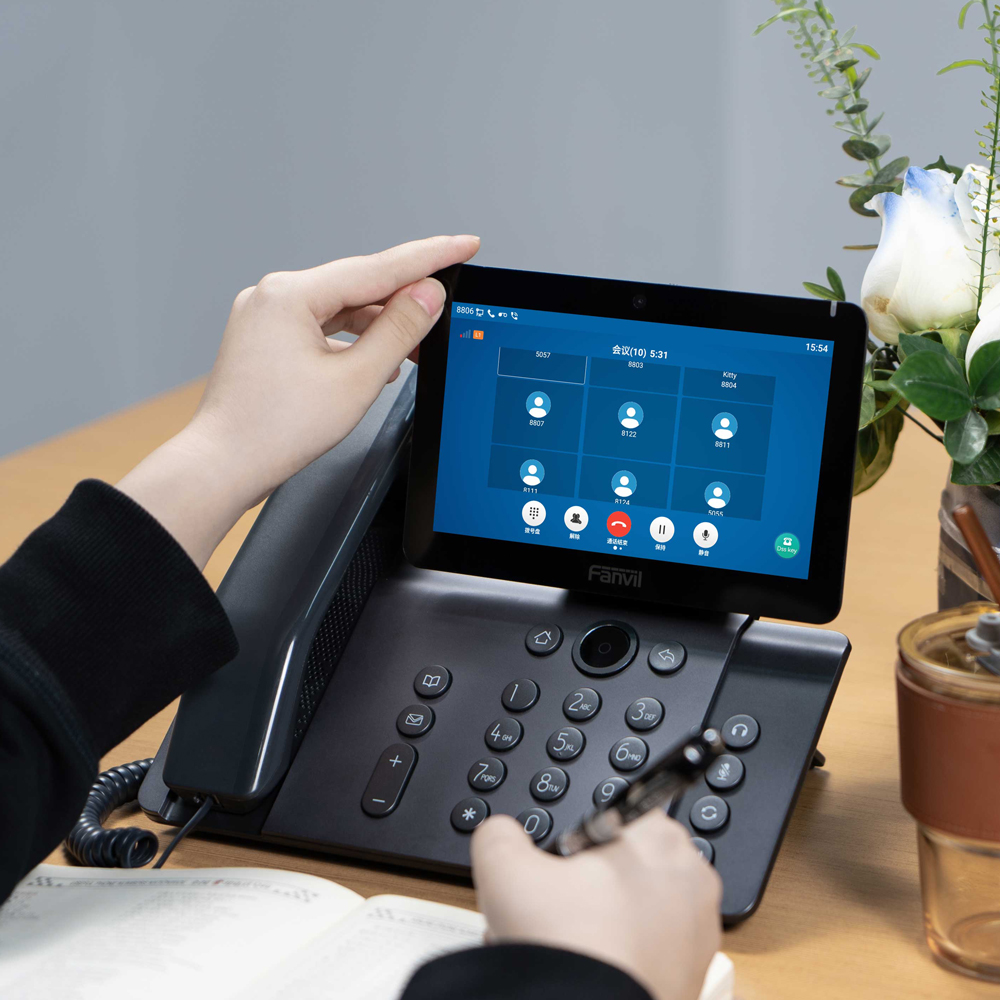FANVIL V67 | FLAGSHIP SMART ANDROID 5MP VIDEO PHONE WITH 7-INCH ADJUSTABLE COLOUR TOUCH SCREEN, RGB KEYPAD, WI-FI, BLUETOOTH, GIGABIT AND POE SUPPORT - Image 9