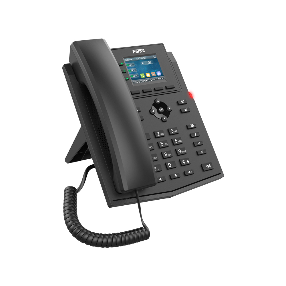 FANVIL X303G | COST-EFFECTIVE ENTERPRISE IP PHONE WITH 2.4-INCH COLOUR SCREEN, GIGABIT AND POE SUPPORT - Image 2