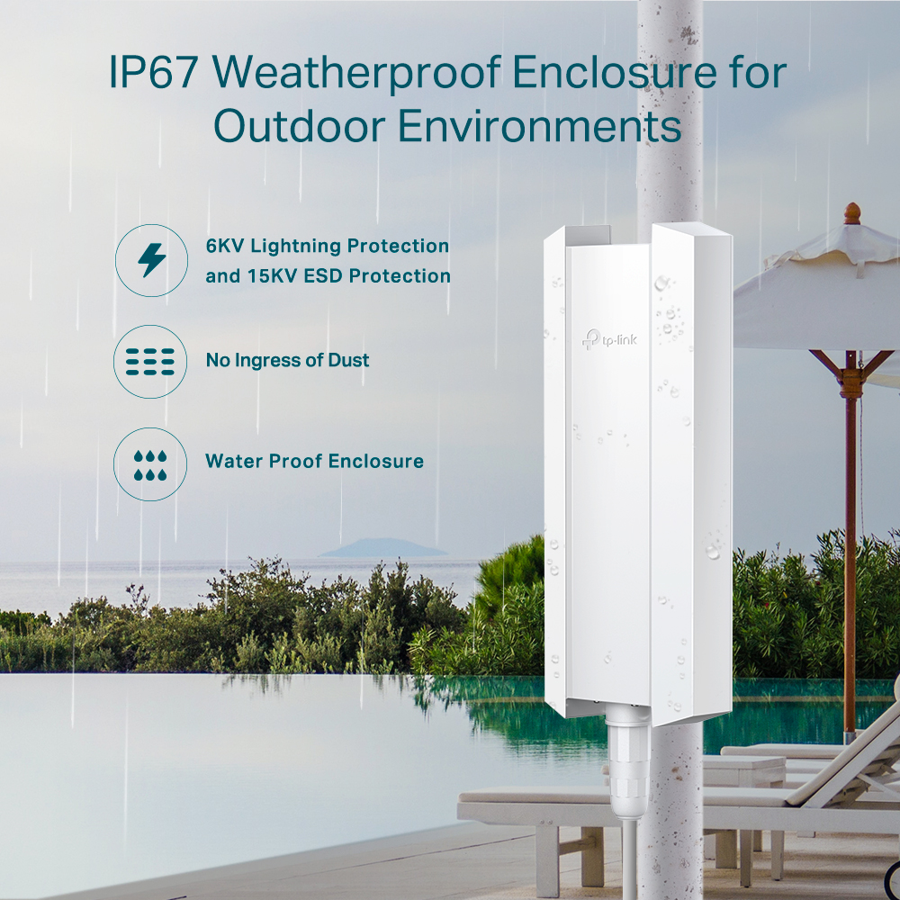 TP-LINK EAP650-OUTDOOR | AX3000 INDOOR / OUTDOOR WI-FI 6 ACCESS POINT - Image 6