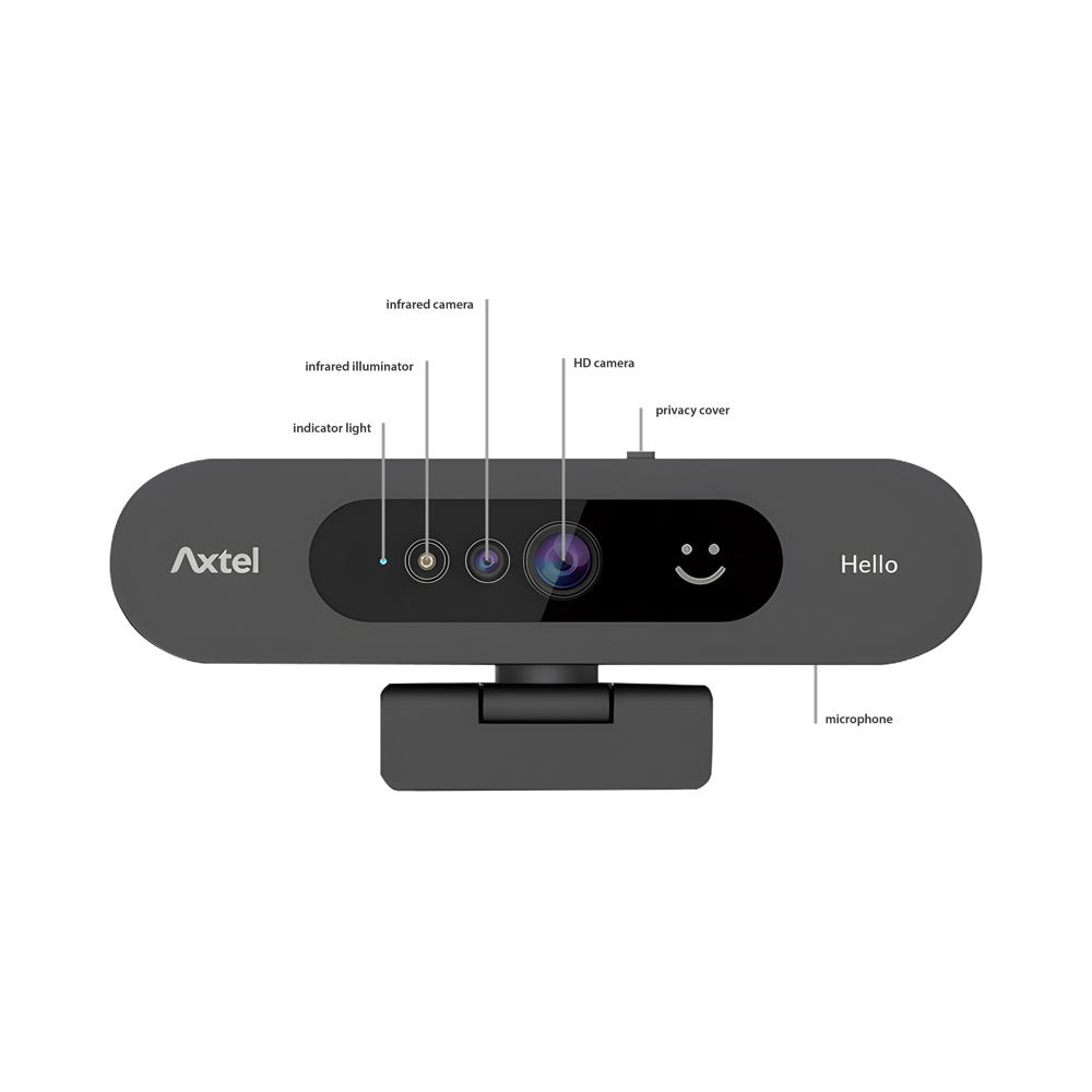 AXTEL AX-FHD-HELLO | 1080P 2MP HELLO WEBCAM - Image 2