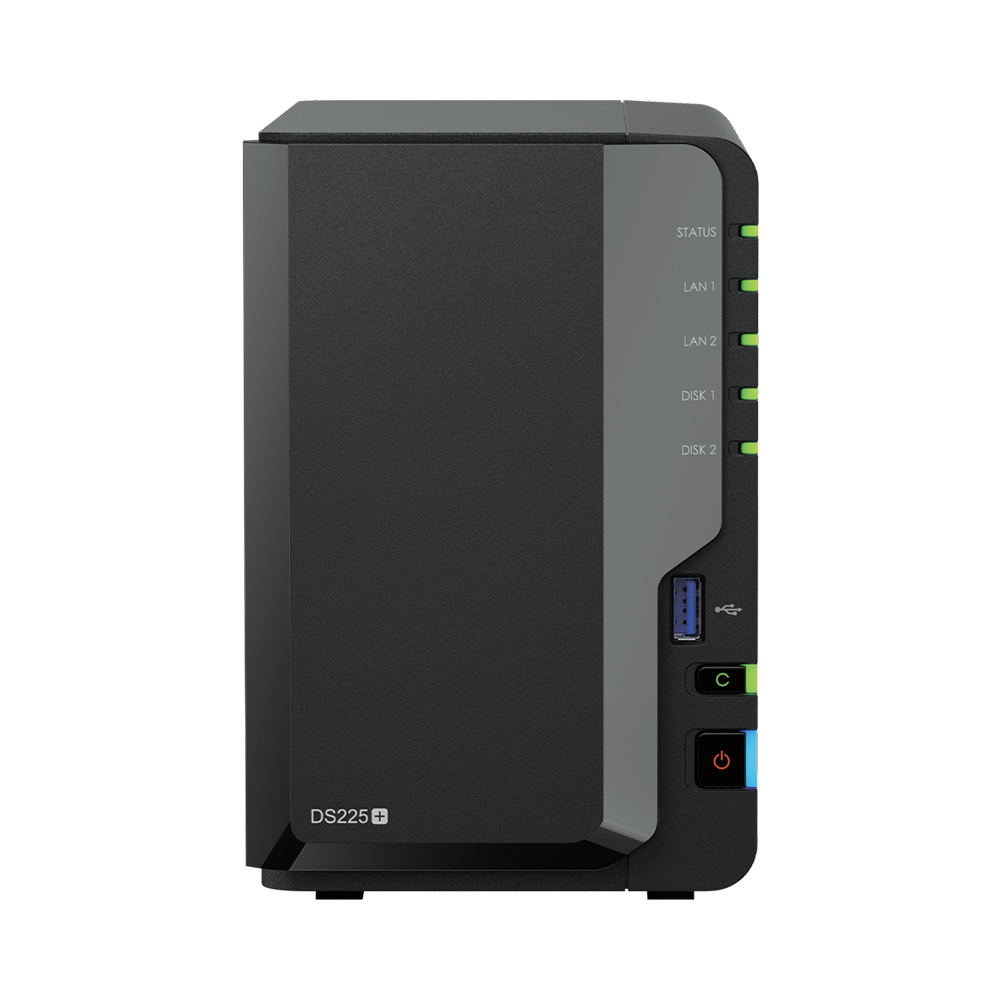 SYNOLOGY DISKSTATION DS225+ | 2-BAY NAS, INTEL CELERON J4125, 2GB RAM - DISKLESS - Image 3