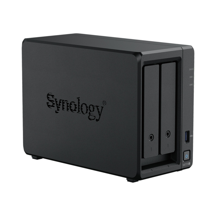 SYNOLOGY DISKSTATION DS725+ | 2-BAY NAS, AMD RYZEN R1600, 4GB ...