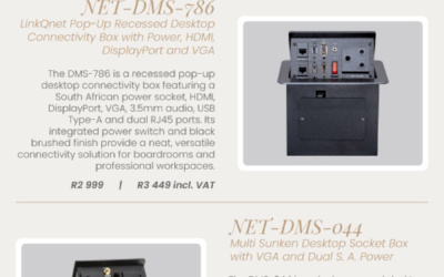[LINKQNET POWER] Built-In Connectivity for Modern Workspaces