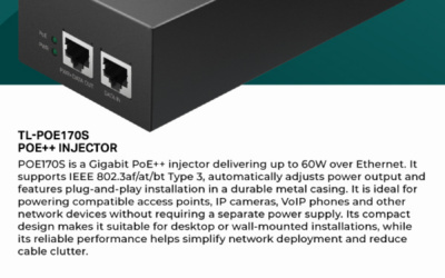 [OMADA] Reliable Power for Every Connection