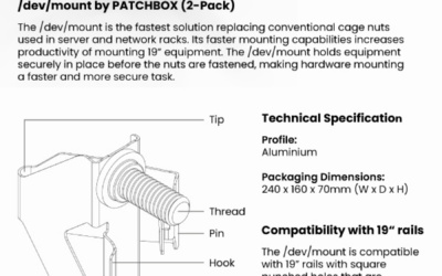 [PATCHBOX] The Faster Alternative to Cage Nuts.